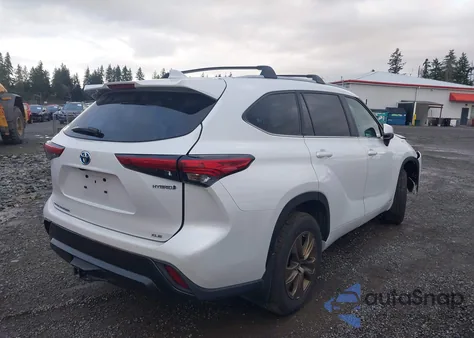 2023 Toyota Highlander Hybrid Xle Bronze from USA, damaged, VIN 5TDABRCH3PS587614